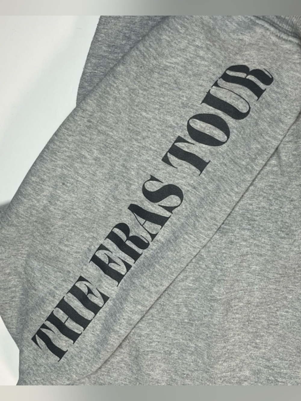Taylor Swift S The Eras Tour Gray Quarter Zip Crewneck Sweatshirt Official Merch - Picture 7 of 16